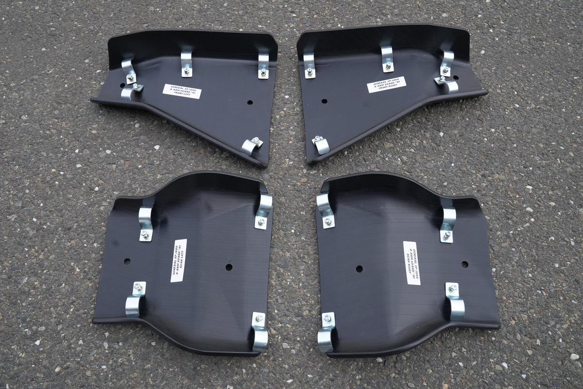 Photo of Polaris General XP 4 1000 UHMW A-Arm Guards by Factory UTV - Premium A-Arm Guards for UTVs / Side by Sides