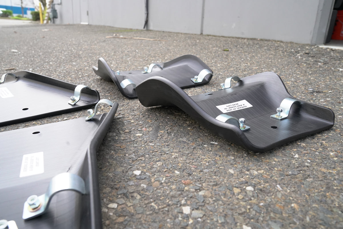 Photo of Polaris General XP 1000 UHMW A-Arm Guards by Factory UTV - Premium A-Arm Guards for UTVs / Side by Sides