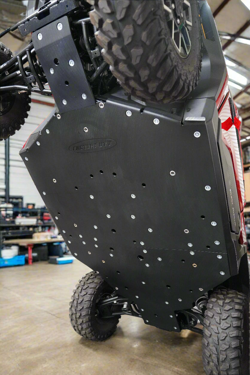 Photo of Polaris Ranger XD 1500 UHMW Skid Plate by Factory UTV - Premium Skid Plates for UTVs / Side by Sides