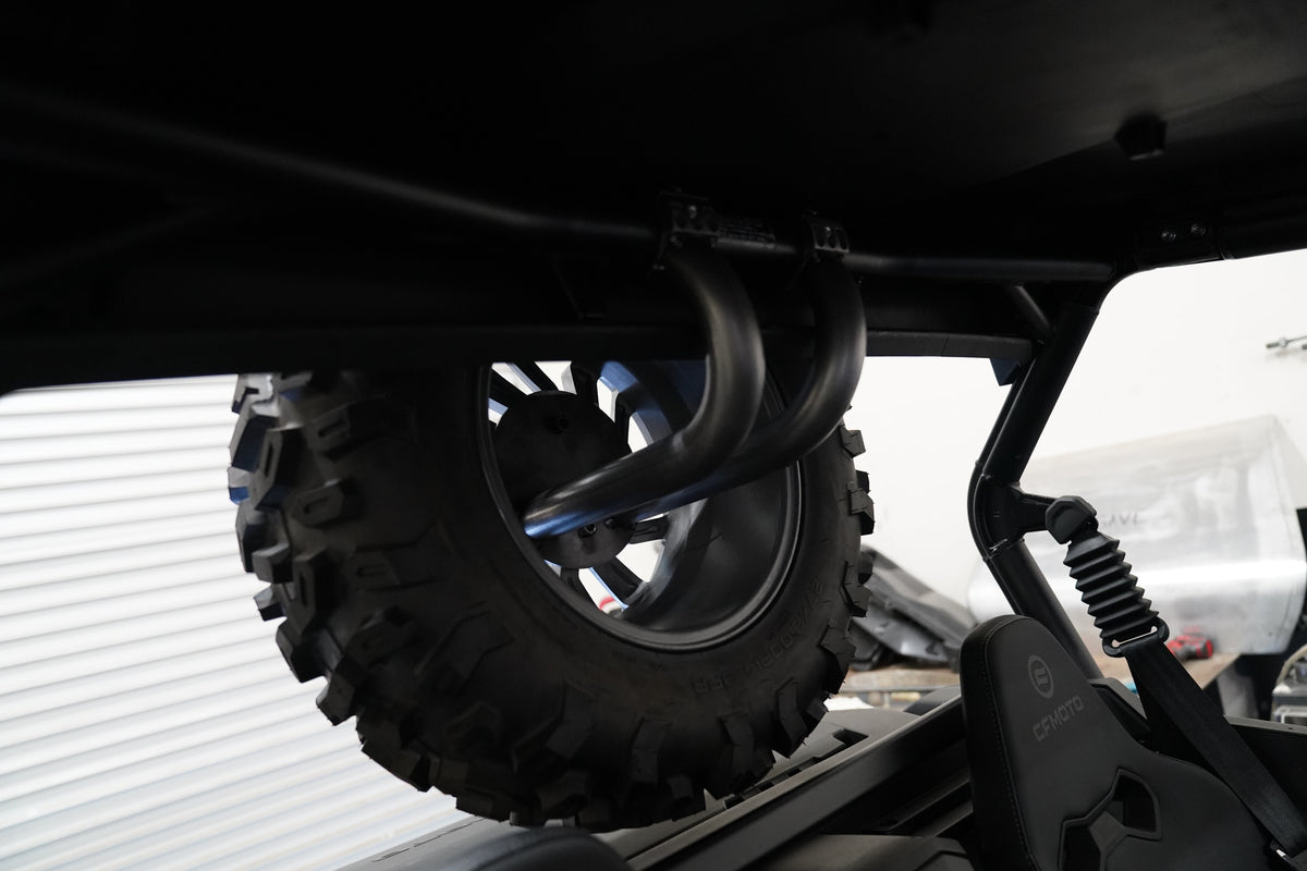 Photo of CF Moto ZFORCE Spare Tire Mount by Factory UTV - Premium Spare Tire Mounts for UTVs / Side by Sides