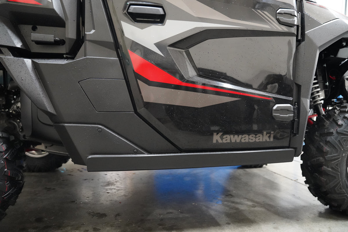 Photo of Kawasaki Ridge UHMW Rock Sliders by Factory UTV - Premium Rock Sliders for UTVs / Side by Sides