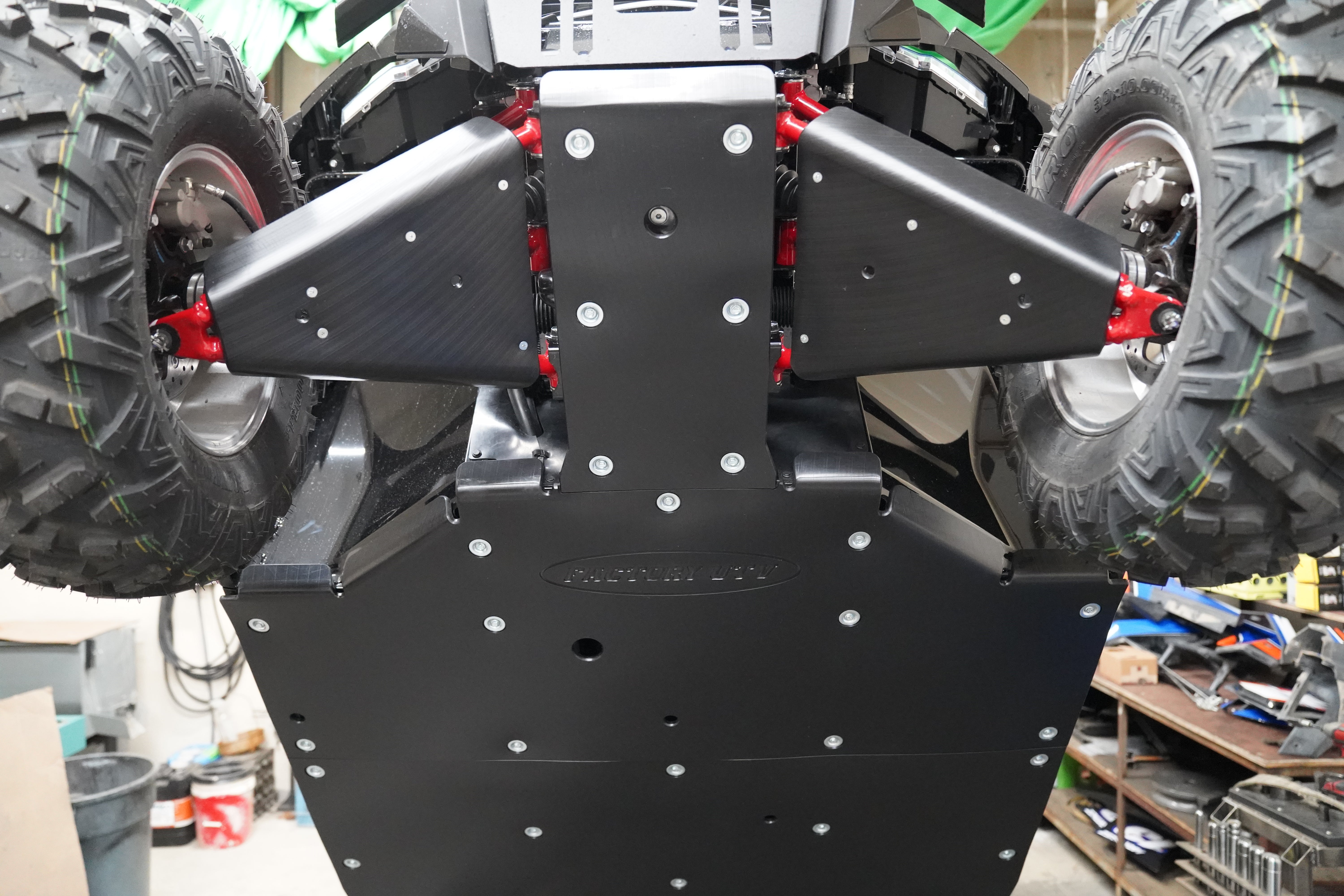 Photo of Kawasaki Ridge UHMW Skid Plate by Factory UTV - Premium Skid Plates for UTVs / Side by Sides