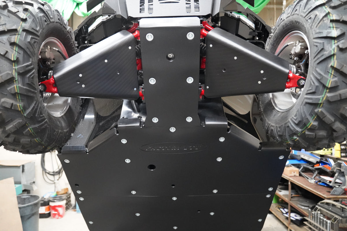 Photo of Kawasaki Ridge UHMW Skid Plate by Factory UTV - Premium Skid Plates for UTVs / Side by Sides