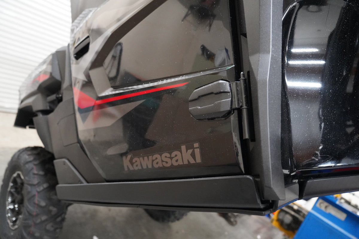Photo of Kawasaki Ridge UHMW Rock Sliders by Factory UTV - Premium Rock Sliders for UTVs / Side by Sides