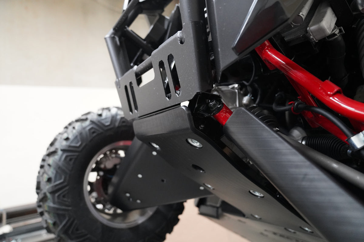 Photo of Kawasaki Ridge UHMW Skid Plate by Factory UTV - Premium Skid Plates for UTVs / Side by Sides