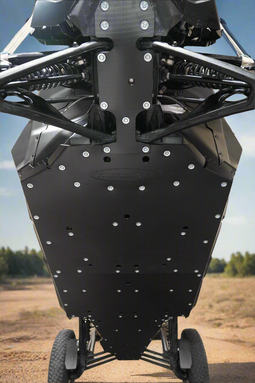 Photo of Can-Am Maverick R Max UHMW Skid Plate by Factory UTV - Premium Skid Plates for UTVs / Side by Sides