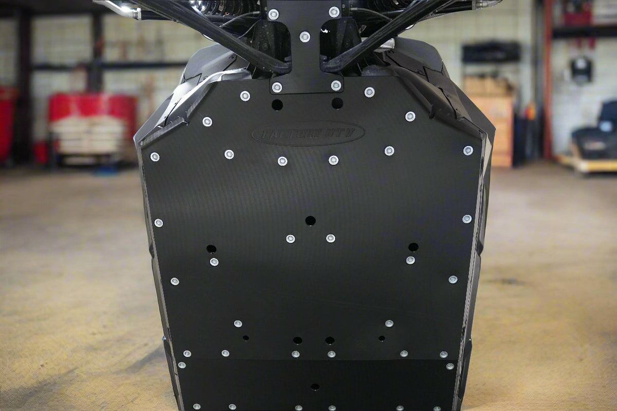 Photo of Can-Am Maverick R Max UHMW Skid Plate by Factory UTV - Premium Skid Plates for UTVs / Side by Sides
