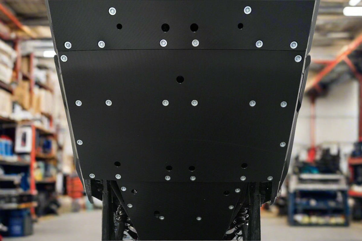 Photo of Can-Am Maverick R Max UHMW Skid Plate by Factory UTV - Premium Skid Plates for UTVs / Side by Sides