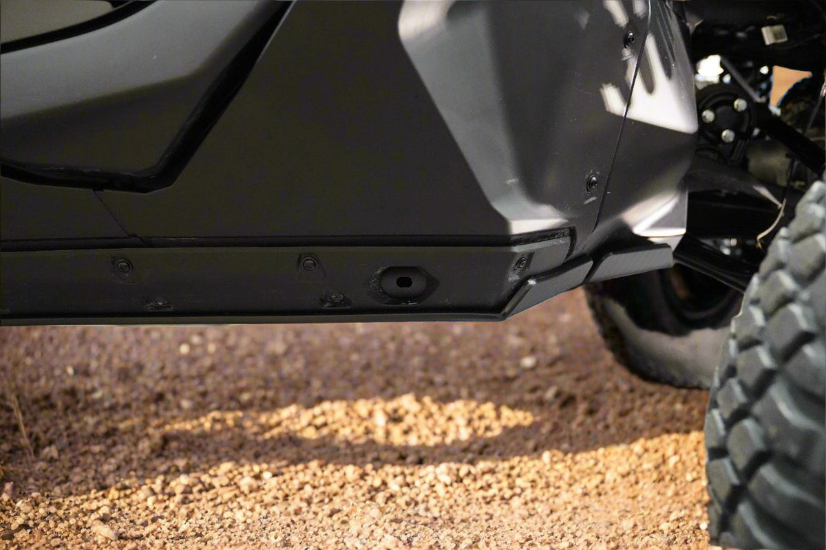 Photo of Can-Am Maverick R Max UHMW Skid Plate by Factory UTV - Premium Skid Plates for UTVs / Side by Sides