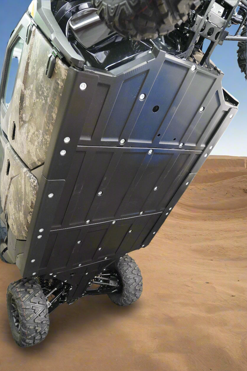 Photo of Kawasaki Ridge Crew UHMW Rock Sliders by Factory UTV - Premium Rock Sliders for UTVs / Side by Sides