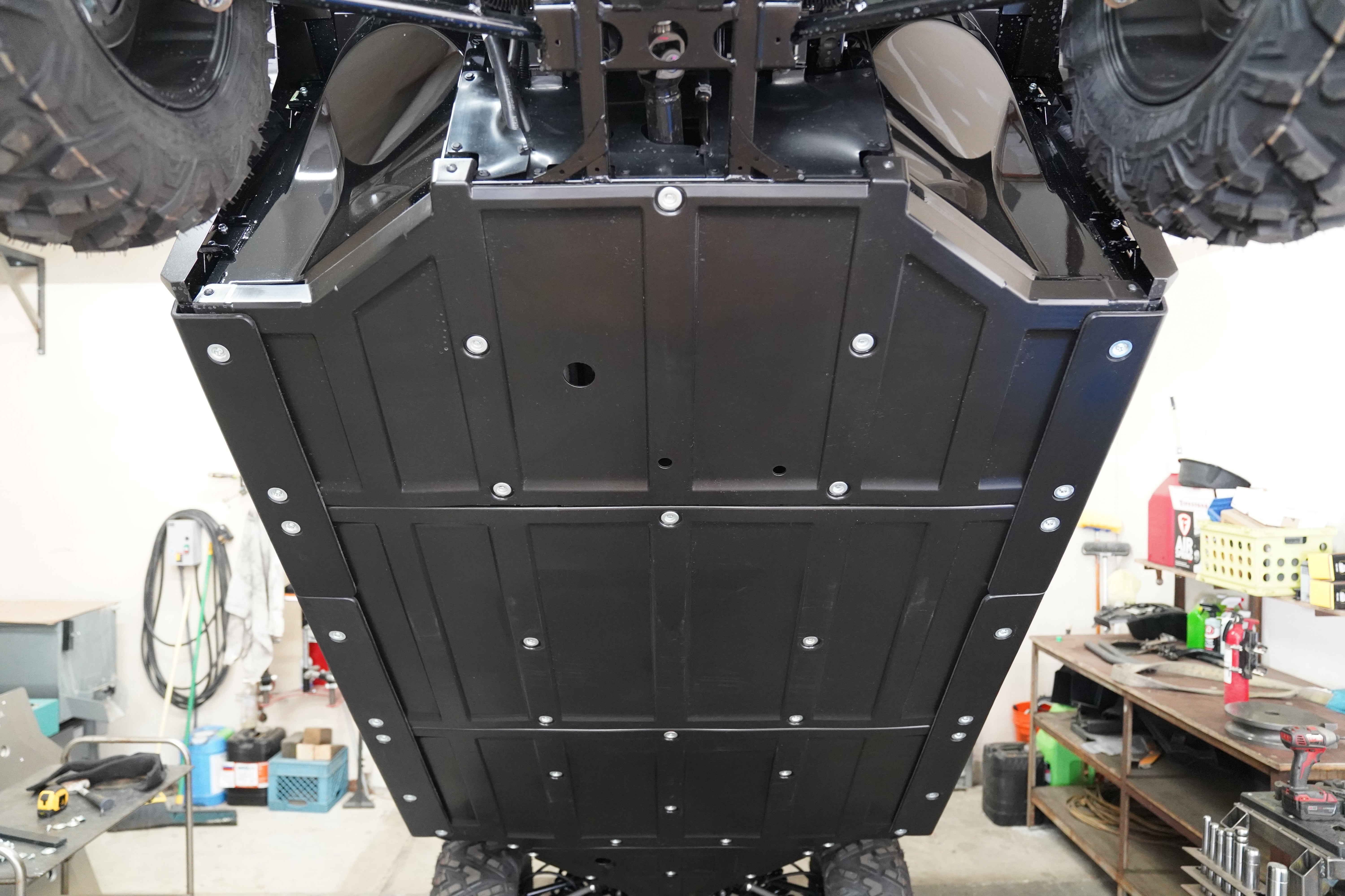 Photo of Kawasaki Ridge Crew UHMW Rock Sliders by Factory UTV - Premium Rock Sliders for UTVs / Side by Sides