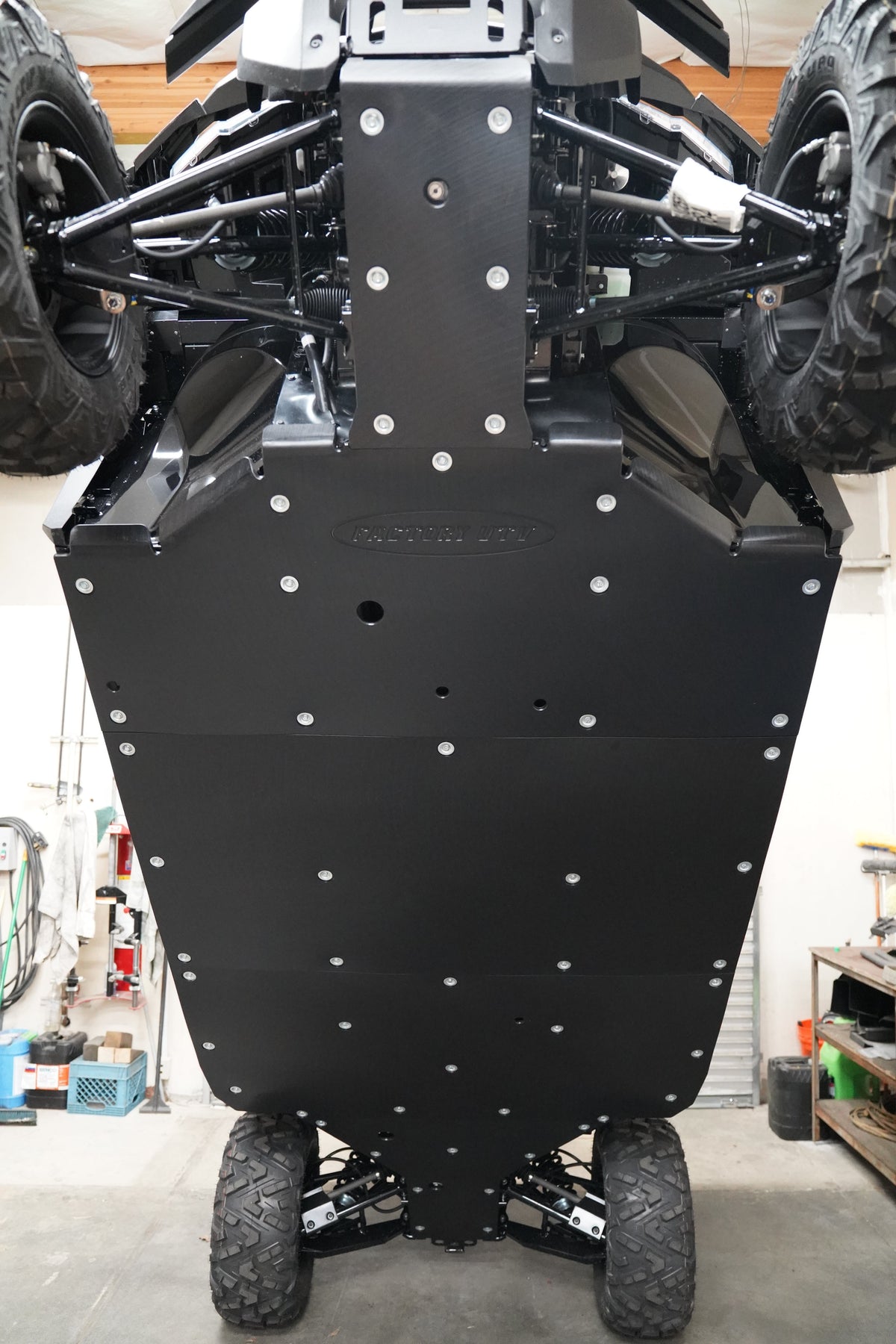 Photo of Kawasaki Ridge Crew UHMW Skid Plate by Factory UTV - Premium Skid Plates for UTVs / Side by Sides