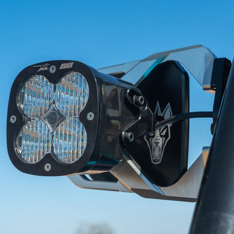 Cuero Race Mirror / Baja Designs XL80 Light Combo - Ultimate Lighting & Visibility (2023)