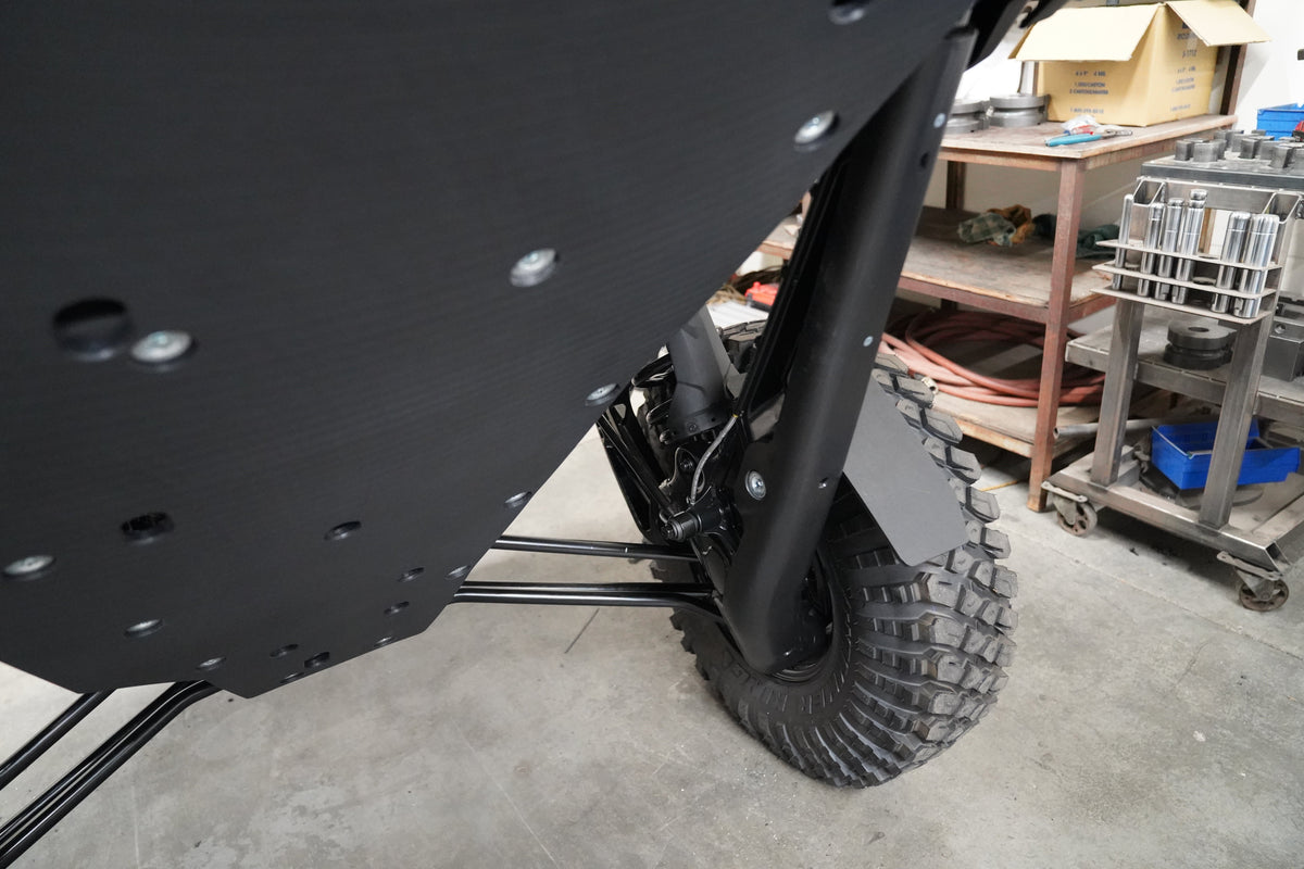 Photo of Can-Am Maverick R Trailing Arm Guards by Factory UTV - Premium Trailing Arm Guards for UTVs / Side by Sides