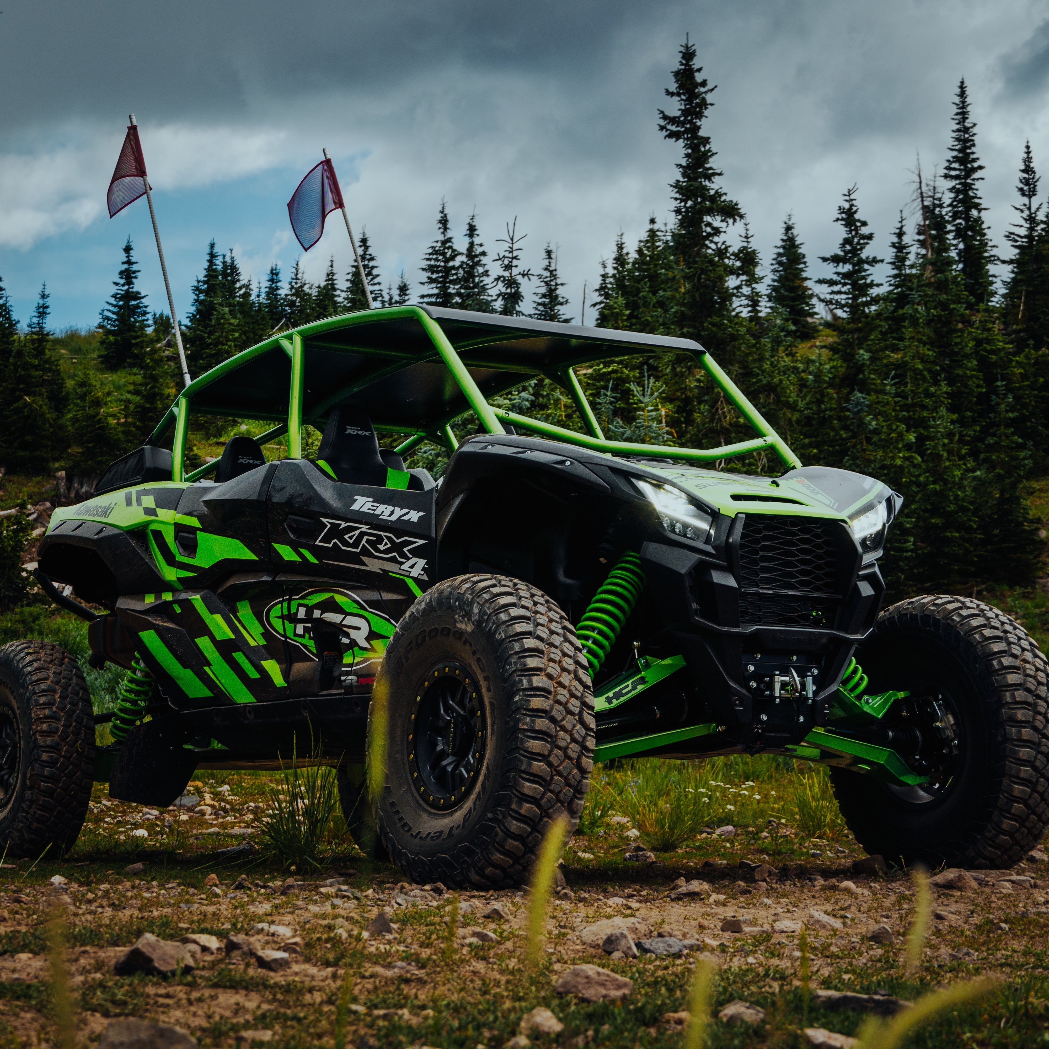 Photo of HCR Racing Long-Travel Suspension System for the Kawasaki Teryx KRX 1000 2/4 Seat by HCR Racing - Premium for UTVs / Side by Sides