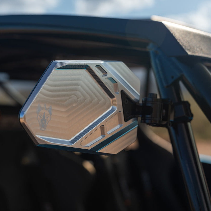 Cuero Pro UTV Side Mirror - Larger Viewing Area + Adjustable Design