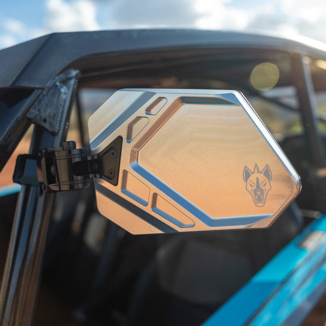 Cuero Pro UTV Side Mirror - Larger Viewing Area + Adjustable Design