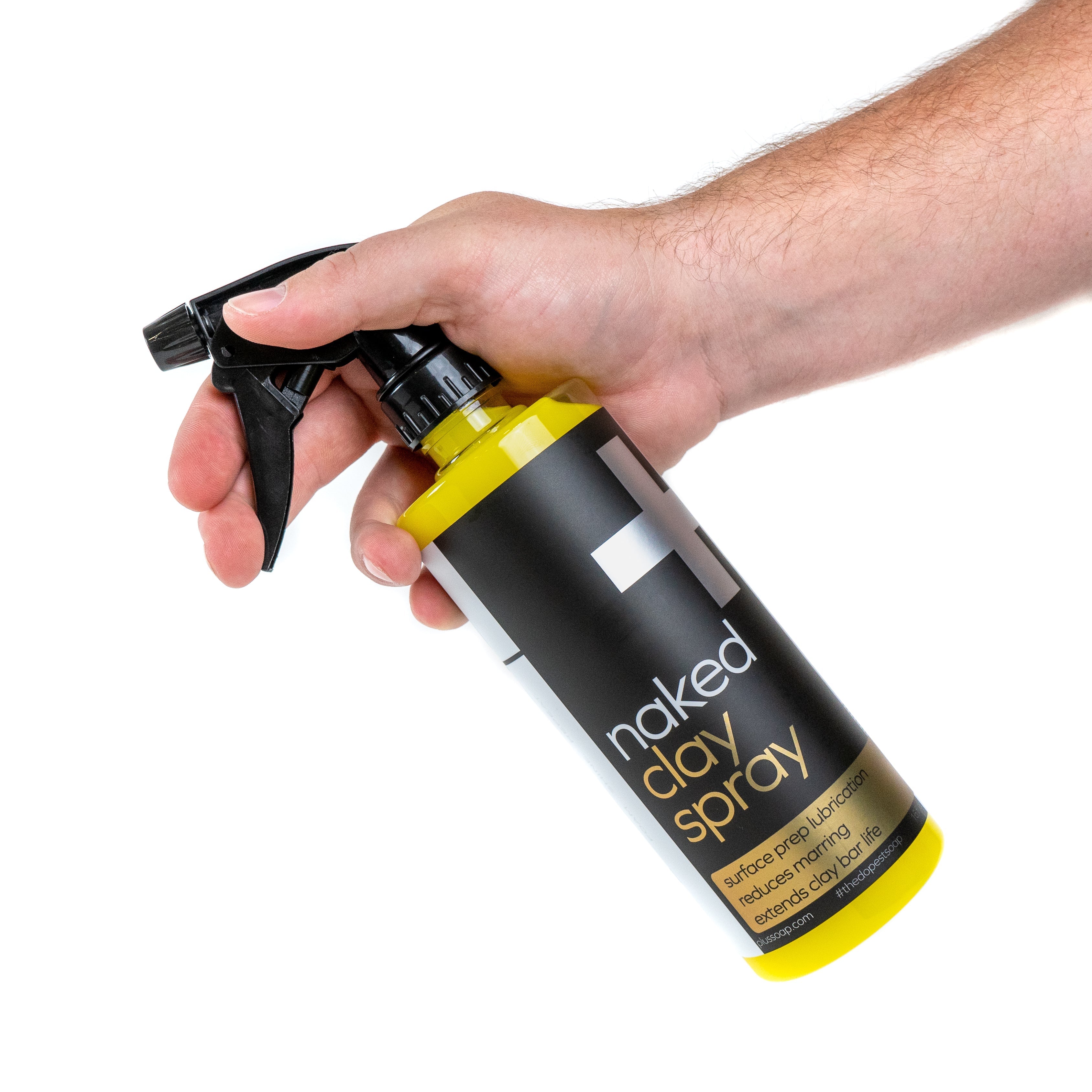 Photo of Naked Clay Spray by Plus Soap - Premium Cleaning Supplies for UTVs / Side by Sides