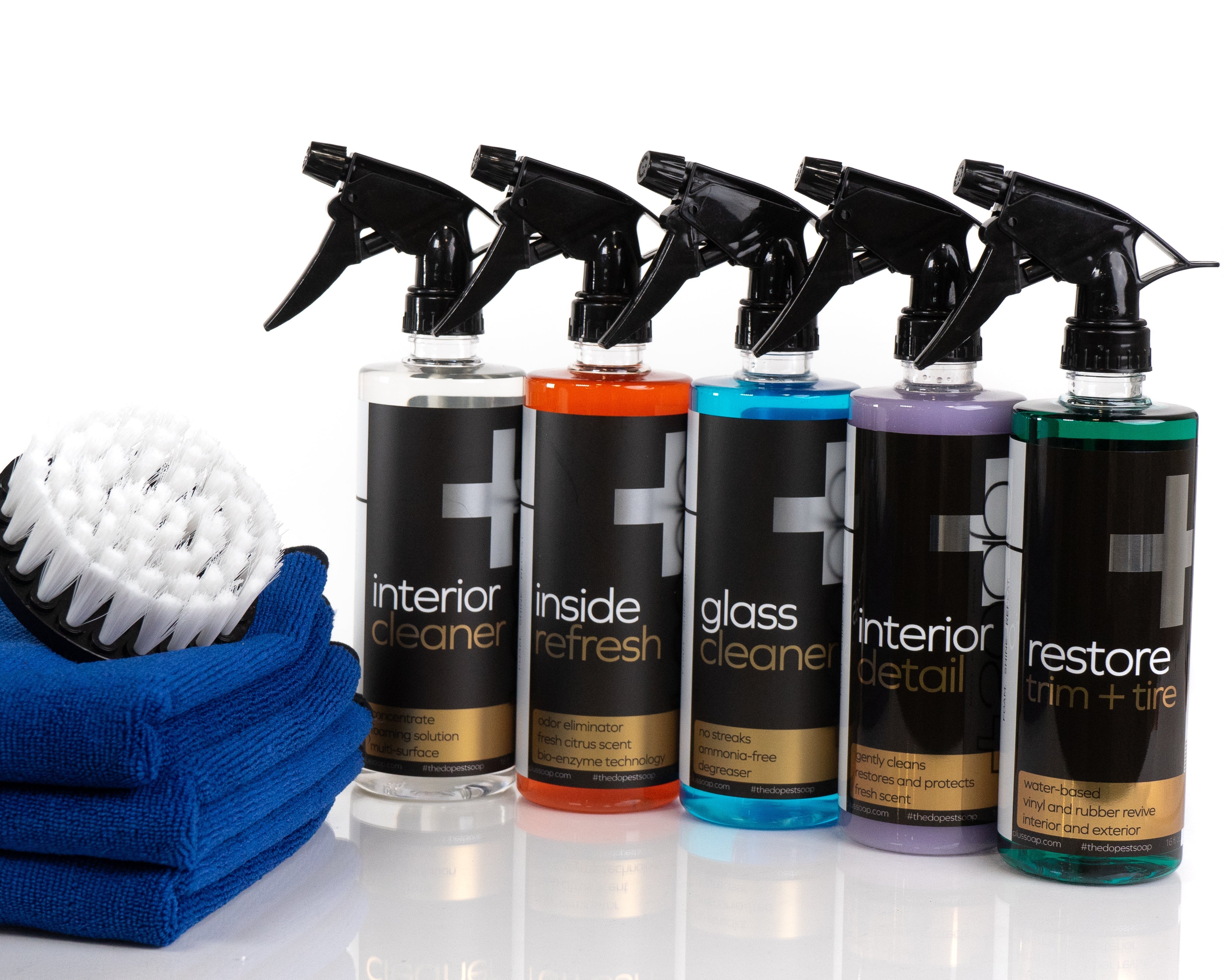 Photo of Plus Soap The Interior Detail Kit by Plus Soap - Premium Cleaning Supplies for UTVs / Side by Sides