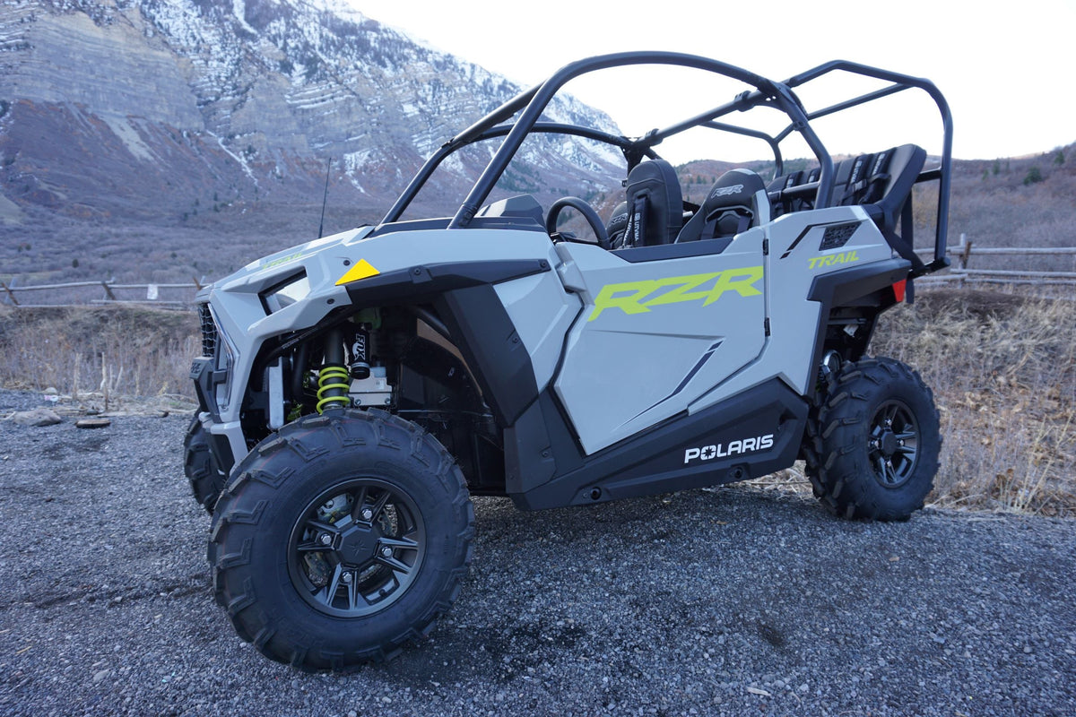 Photo of RZR 900/1000 Trail Back Seat and Roll Cage (2021-2025) by UTV Mountain Accessories - Premium Roll Cages for UTVs / Side by Sides