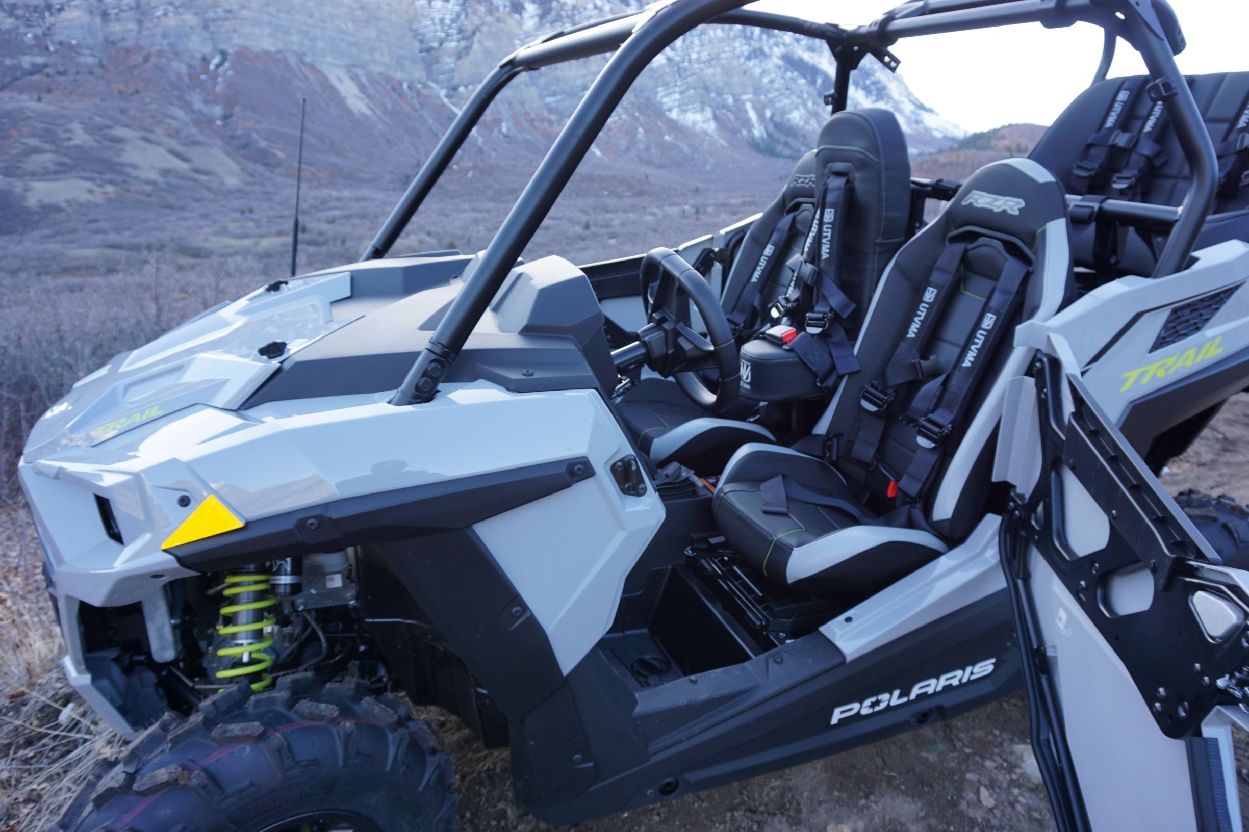 Photo of RZR 900 Bump Seat (2015-2024) by UTV Mountain Accessories - Premium Bump Seat for UTVs / Side by Sides
