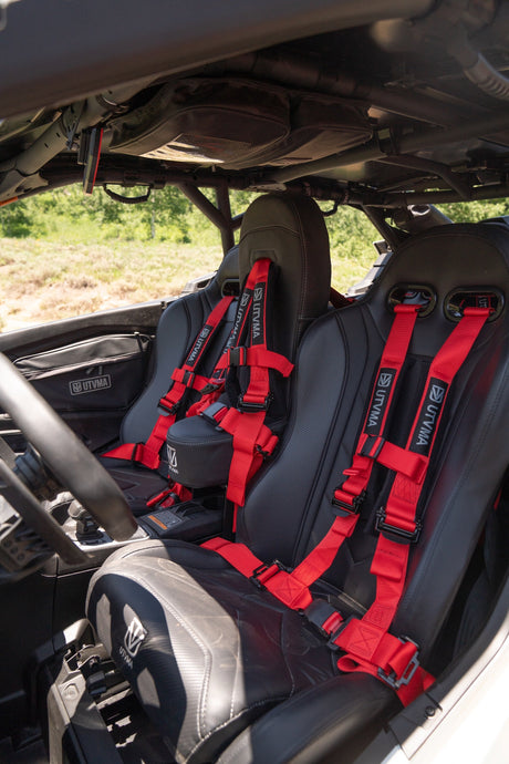 Photo of "Weekender" Series Pair of Front Suspension Bucket Seats Maverick R 2 or 4 Seater (2024-2025) by UTV Mountain Accessories - Premium for UTVs / Side by Sides