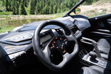 UTVMA DriftX UTV Leather Steering Wheel with Hub – Premium Grip, Universal Fit
