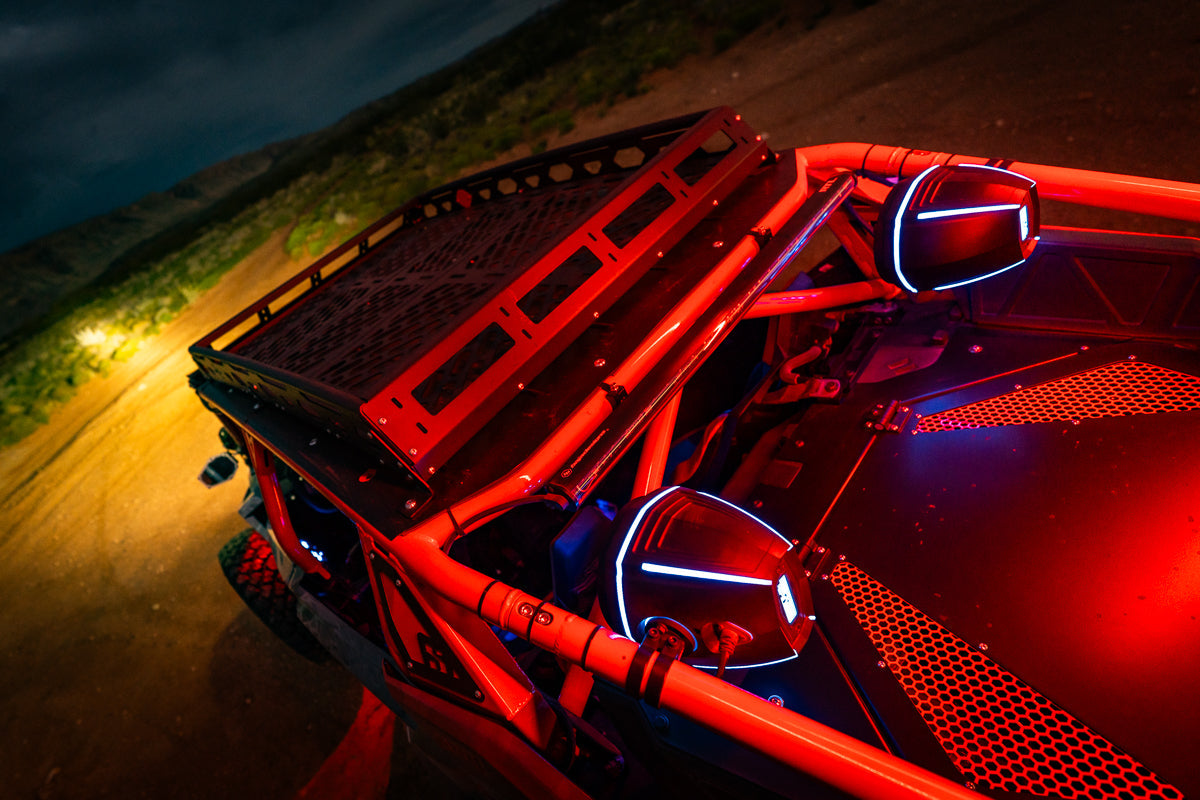 Photo of SSV Works - Universal 6.5in Cage-Mounted RGB Speaker-Pods by SSV Works - Premium for UTVs / Side by Sides