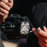 Cuero Baja Side Mirror Black - Adjustable Lights + Independent Mirrors (2024)