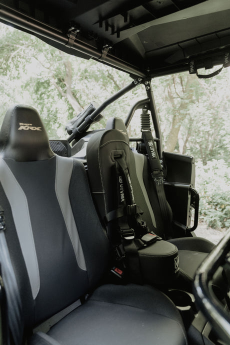 Photo of Kawasaki KRX 4 Rear Bump Seat (2023-2025) by UTV Mountain Accessories - Premium Bump Seat for UTVs / Side by Sides