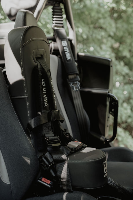 Photo of Kawasaki KRX 4 Rear Bump Seat (2023-2025) by UTV Mountain Accessories - Premium Bump Seat for UTVs / Side by Sides