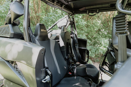 Photo of Kawasaki KRX 4 Rear Bump Seat (2023-2025) by UTV Mountain Accessories - Premium Bump Seat for UTVs / Side by Sides