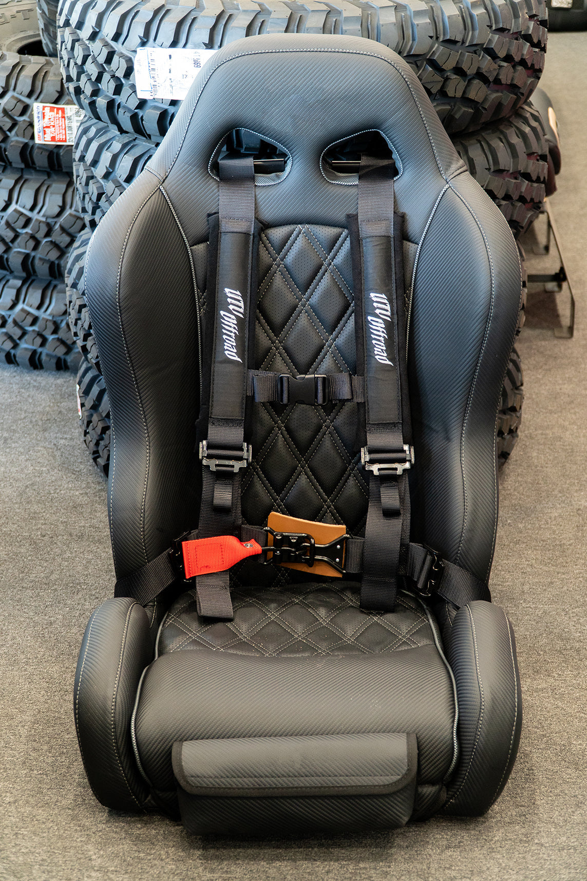 Photo of H2L 4-Point Standard-Latch Harness | UTVO-H2L by UTV Stereo - Premium 4-Point Seat Harness for UTVs / Side by Sides