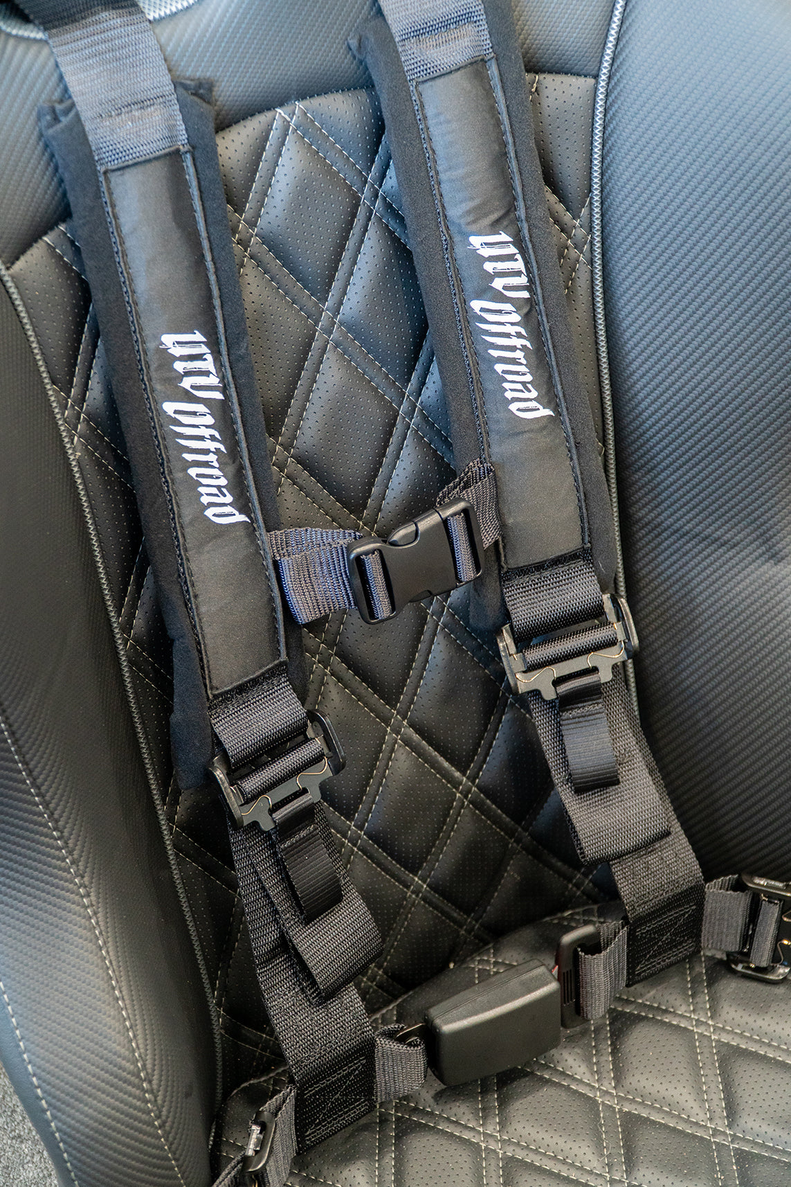 Photo of H2A 4-Point Auto-Latch Harness | UTVO-H2A by UTV Stereo - Premium 4-Point Seat Harness for UTVs / Side by Sides