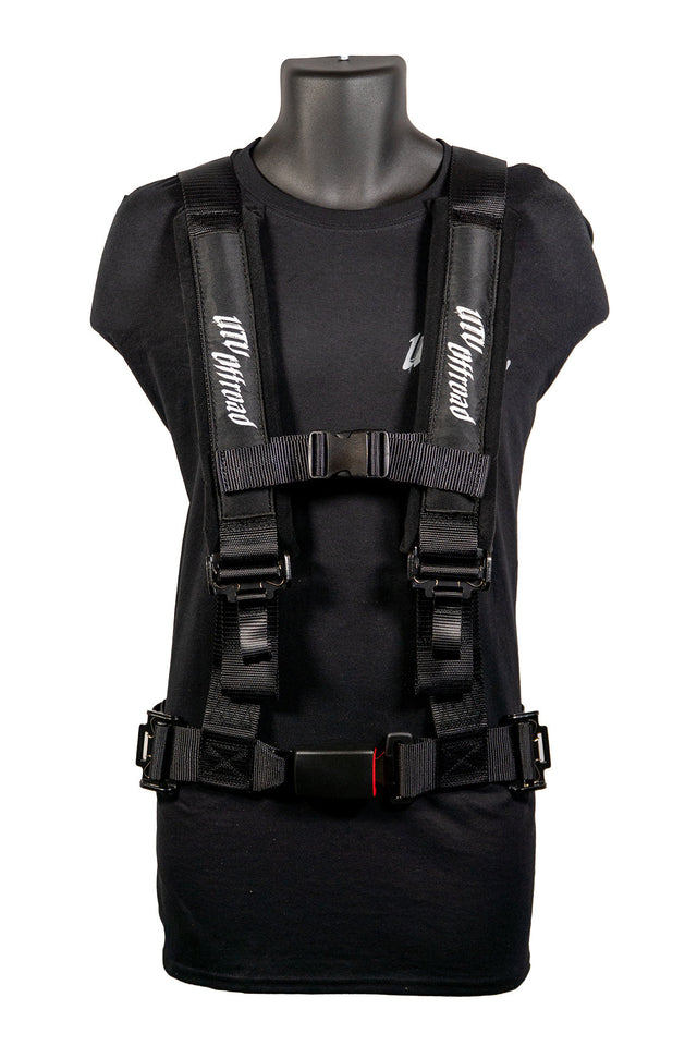 Photo of H2A 4-Point Auto-Latch Harness | UTVO-H2A by UTV Stereo - Premium 4-Point Seat Harness for UTVs / Side by Sides