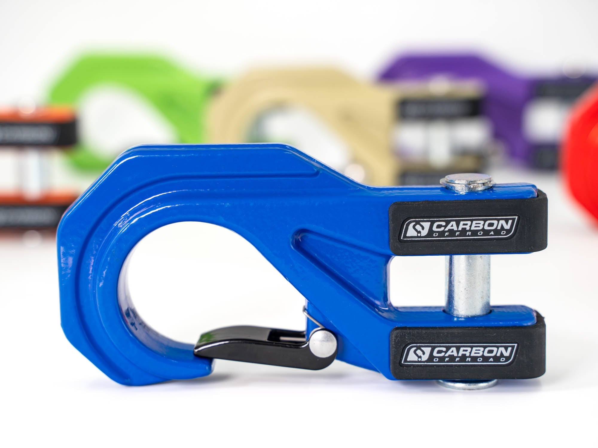 Photo of Carbon Offroad Mega Pro Winch Hook by Carbon Offroad USA - Premium Hooks, Thimbles & Accessories for UTVs / Side by Sides