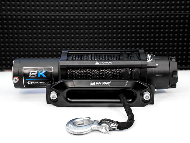 Photo of Carbon Offroad Long Drum 6000lb ATV/Small 4X4 Winch by Carbon Offroad USA - Premium Carbon ATV/SXS/Trailer for UTVs / Side by Sides