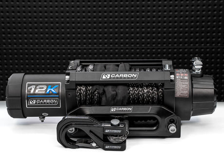 Photo of Carbon 12K - 12000lb Winch V3 by Carbon Offroad USA - Premium Winches & Winch Mounts for UTVs / Side by Sides