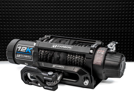 Photo of Carbon 12K - 12000lb Winch V3 by Carbon Offroad USA - Premium Winches & Winch Mounts for UTVs / Side by Sides
