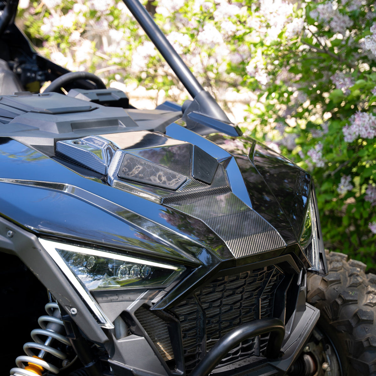 Polaris RZR Pro Series Carbon Fiber Nose Panel – product detail 6