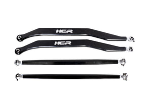 HCR Polaris RZR Turbo S high-clearance billet radius rod set