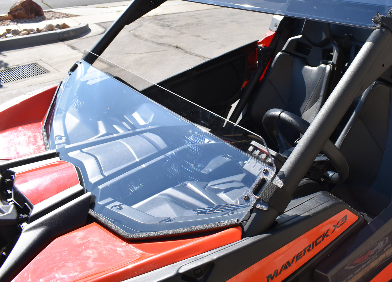 Photo of Maverick X3 Half Windshield by UTVZILLA - Premium for UTVs / Side by Sides