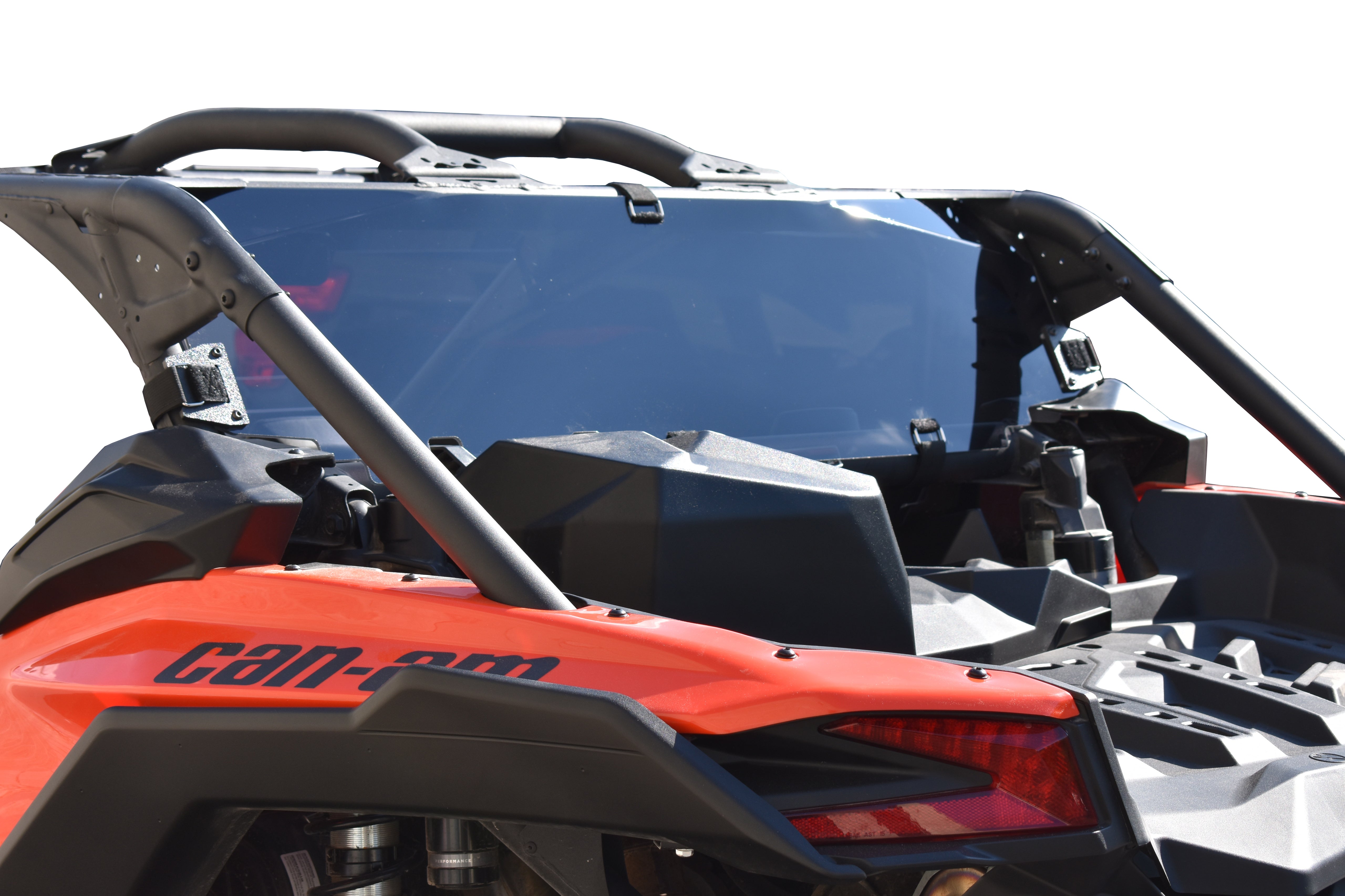 Photo of Can Am X3 Maverick Rear Window Tinted by UTVZILLA - Premium for UTVs / Side by Sides