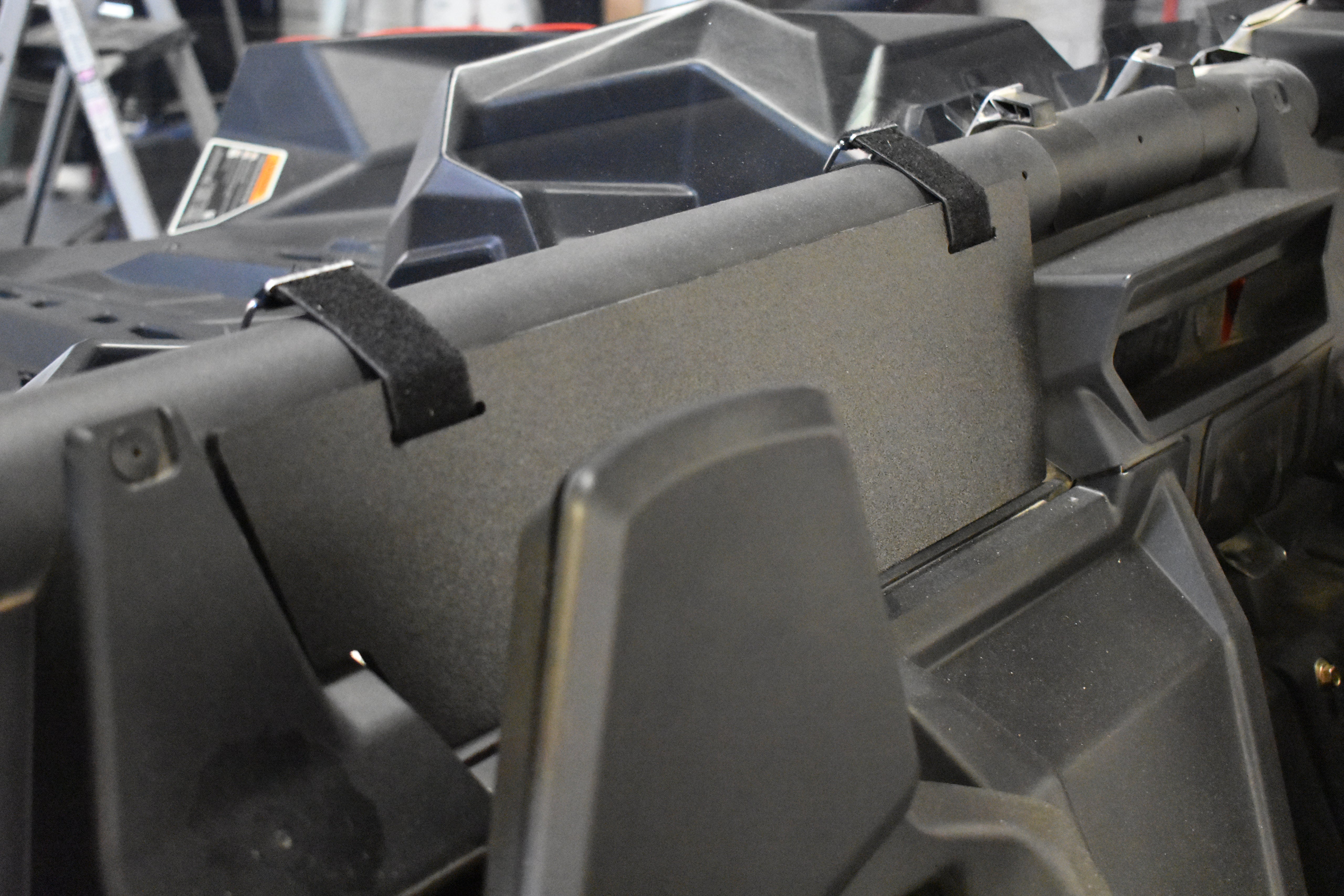 Photo of Can Am X3 Maverick Rear Window Tinted by UTVZILLA - Premium for UTVs / Side by Sides