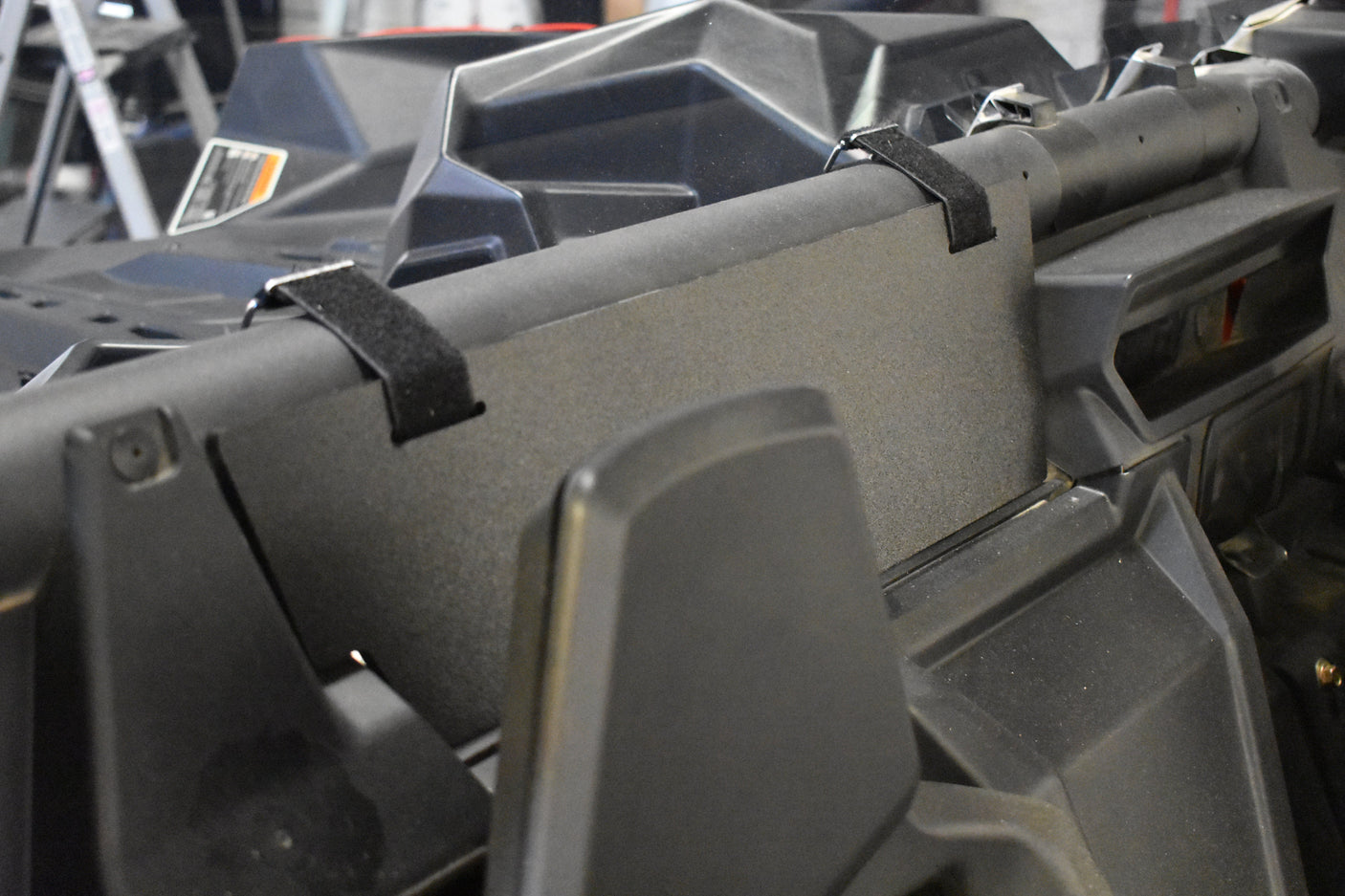 Photo of Can Am X3 Maverick Rear Window Tinted by UTVZILLA - Premium for UTVs / Side by Sides