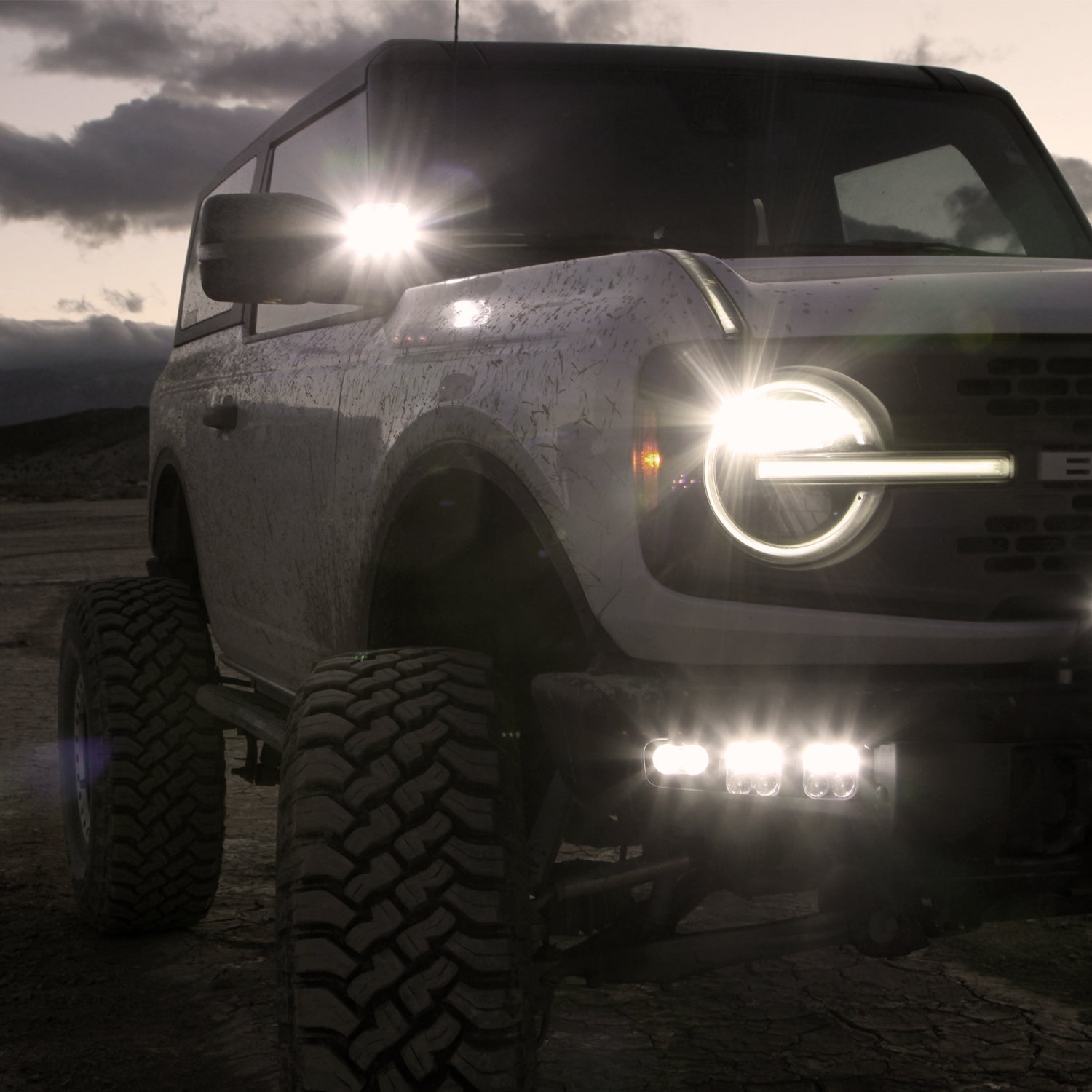 Photo of DURA PRO 4 Dual-Action Combo Driving Lights by Vision X Off-Road - Premium LED Driving Light for UTVs / Side by Sides
