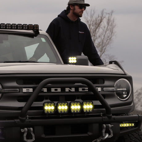 Photo of DURA PRO 9 Dual-Action Combo Driving Lights by Vision X Off-Road - Premium Light Pods for UTVs / Side by Sides