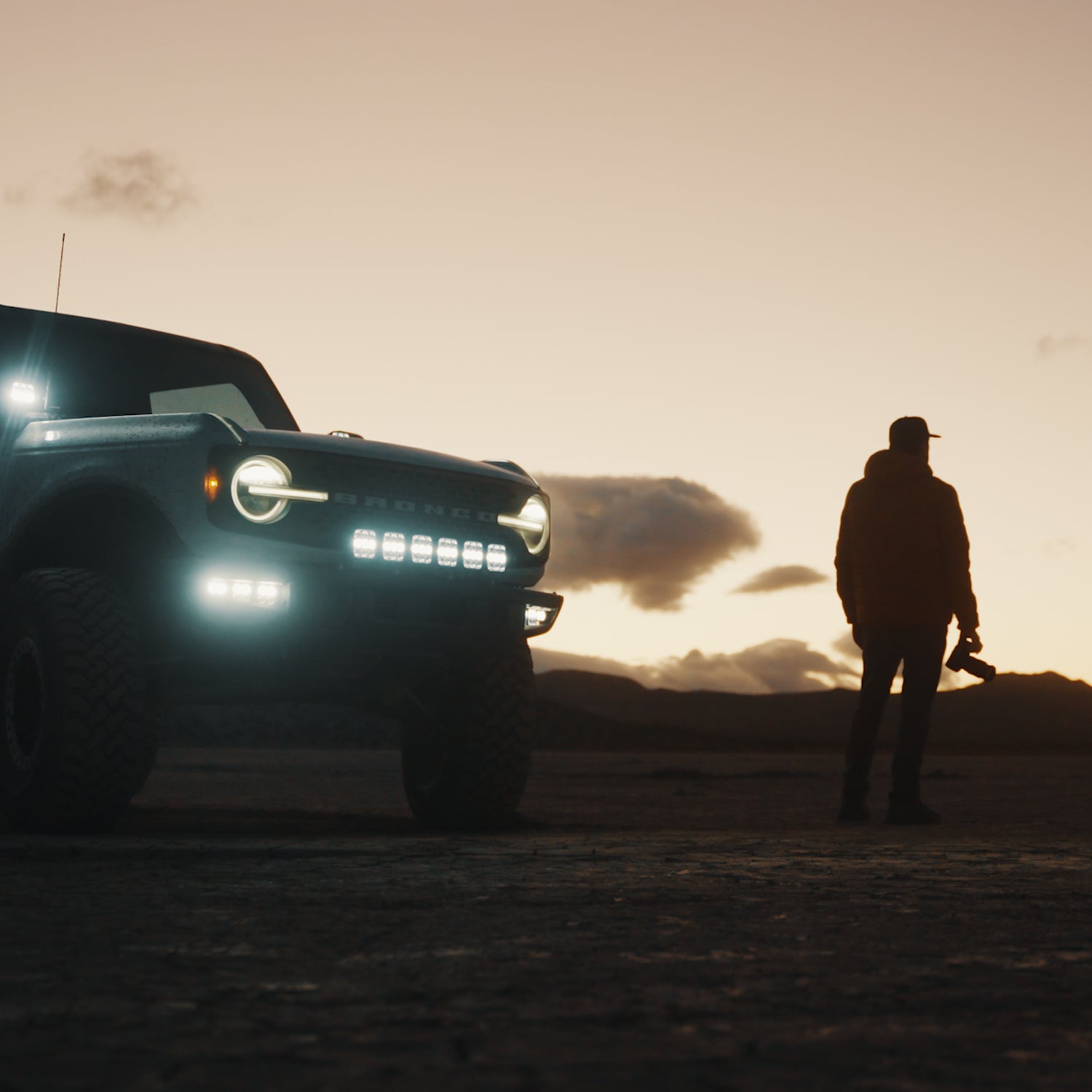 Photo of Front Bumper LED Light Kit - Ford Bronco 2021 + by Vision X Off-Road - Premium Vehicle Specific Kit for UTVs / Side by Sides