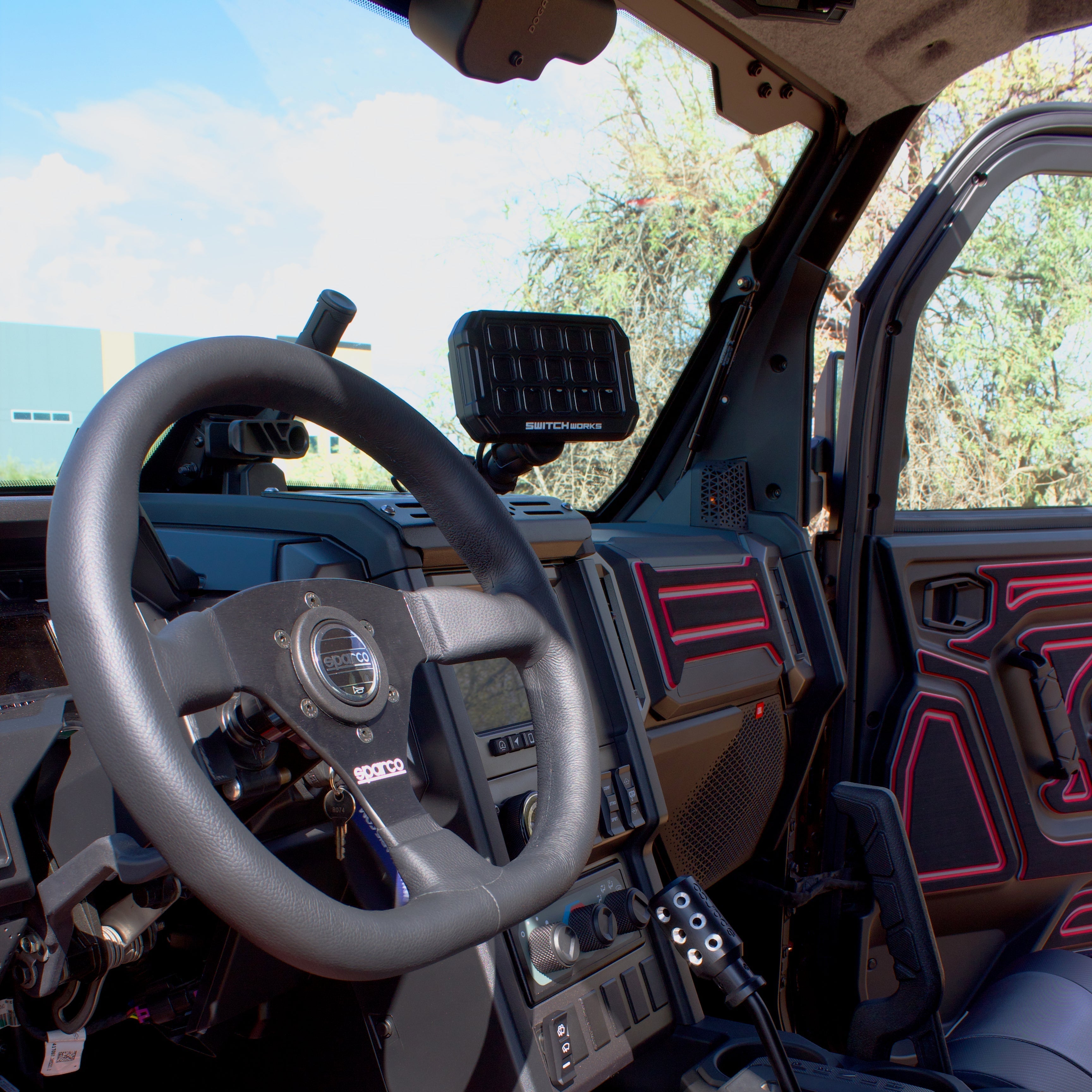 Photo of Polaris Xpedition X-Plorer Dash Accessory Panel by SDR Motorsports - Premium Dash Accessories for UTVs / Side by Sides