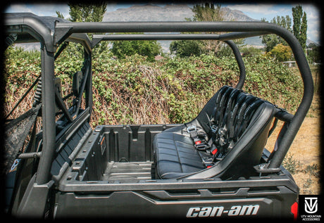 Photo of Defender Backseat and Roll Cage Kit (2016-2024) by UTV Mountain Accessories - Premium Backseat and Roll Cage for UTVs / Side by Sides